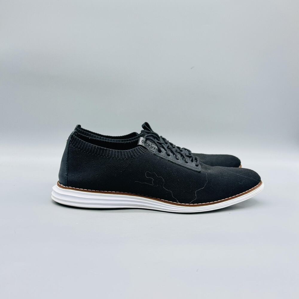 Cole Haan‎ Shoes Womens 10 Black Knit OriginalGrand Low Top Sneakers Comfort